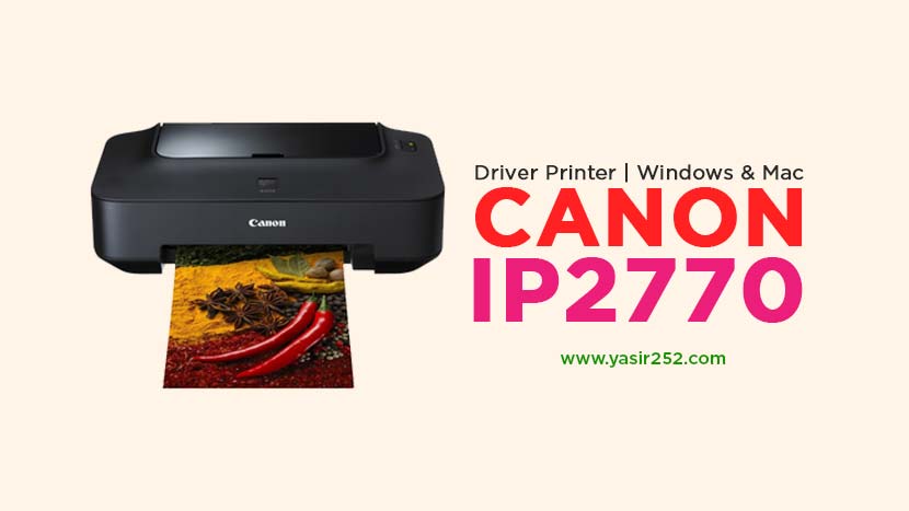 canon printer ip2770 drivers